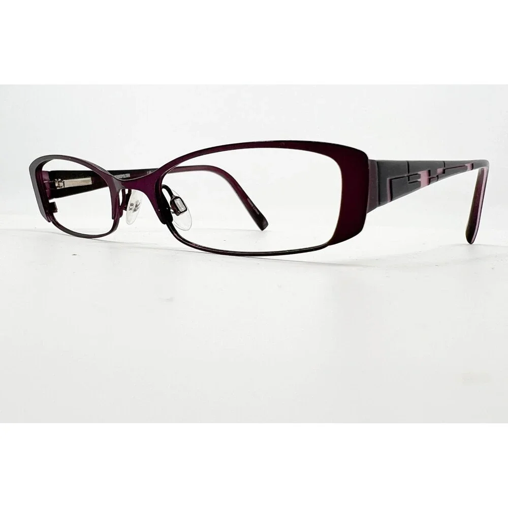Cosmopolitan Eyeglasses Women Purple Chambord Divine 48-17-135